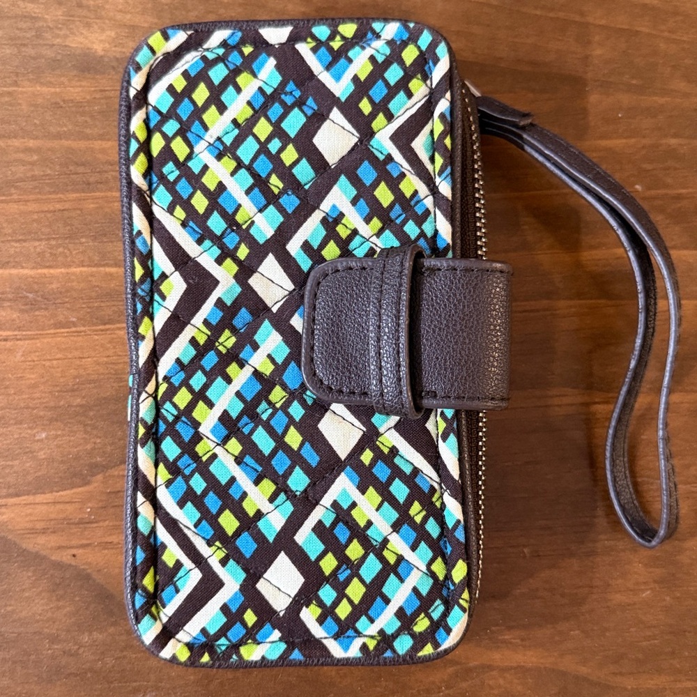Vera Bradley Wristlet Wallet- Rainforest Pattern